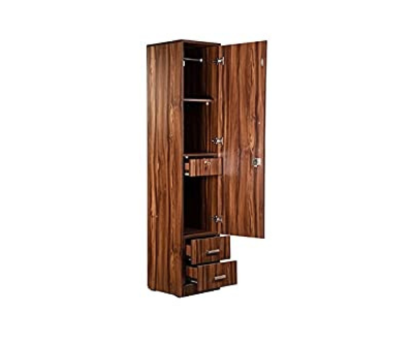 Single Door Wardrobe with Drawers