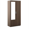 Double Door Wardrobe (Acacia) with Mirror