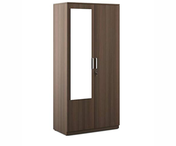 Double Door Wardrobe (Acacia) with Mirror