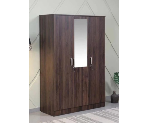 Three Door Wardrobe | Wardrobe for Clothes | Drawer and Hanging Space