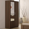 Double Door Wardrobe (Acacia) with Mirror