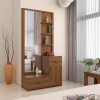 Engineered Wood Dressing Table With Mirror Drawer And Storage