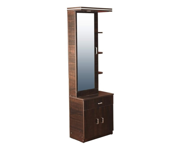 Engineered Wood Dressing Table with Mirror in Texas Design