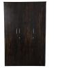 Three Door Apple Wood Wardrobe