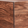 Single Engineered Wood Divan Bed With Storage | Wood Finish_Brown