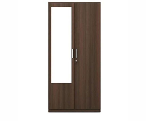Double Door Wardrobe (Acacia) with Mirror