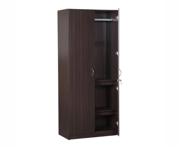 Screenfinish Double Door Wardrobe in Engineered Wood