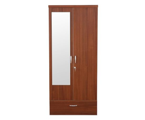 Saygrass Double Door Wardrobe in Engineered Wood