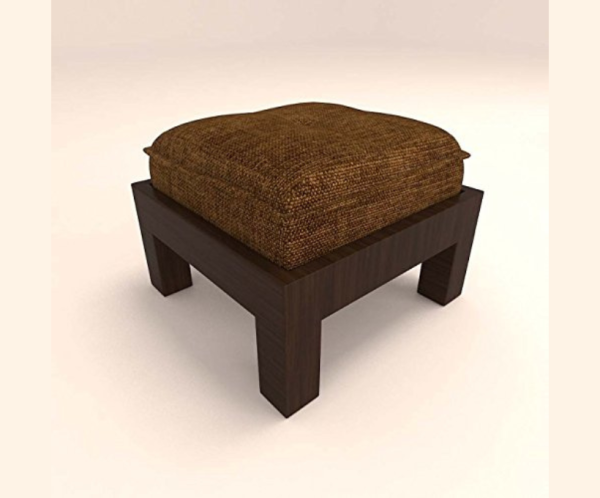 Stylish Centre Table with 4 Stool and Light Brown Cushions