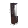 Engineered Wood Modern Brick Textured Dressing Table