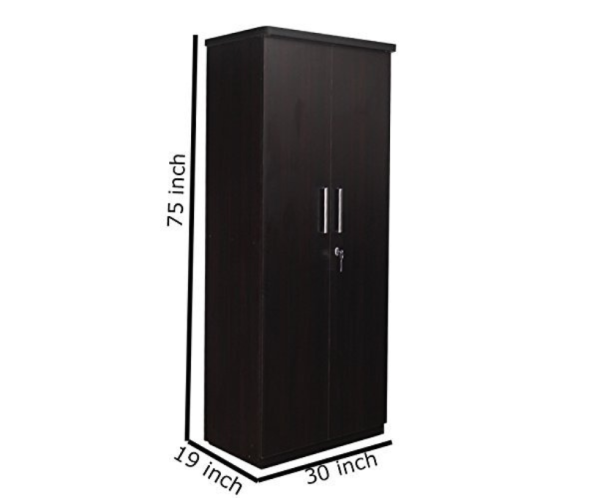 Super Deluxe Double Door Wardrobe With Mirror