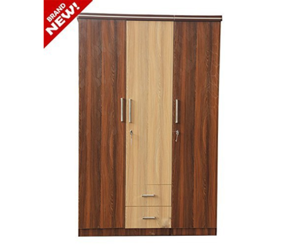 Super Deluxe Three Door Wardrobe