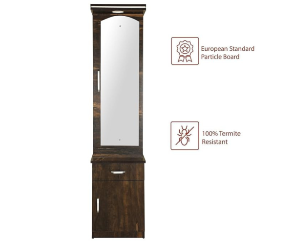 Modern Dressing Table | Wood Finish | Brown