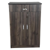 Cafe Wooden Walnut Shoe Rack | Standard | Brown