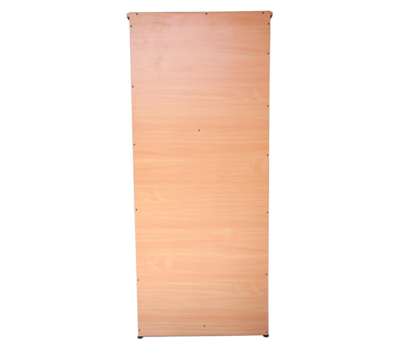 Double Door Wardrobe | Almirah | Bedroom Cupboard in Beige Color