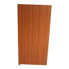 Engineered Wood Double Door Wardrobe 5 feet | Teak Wood Color Textured