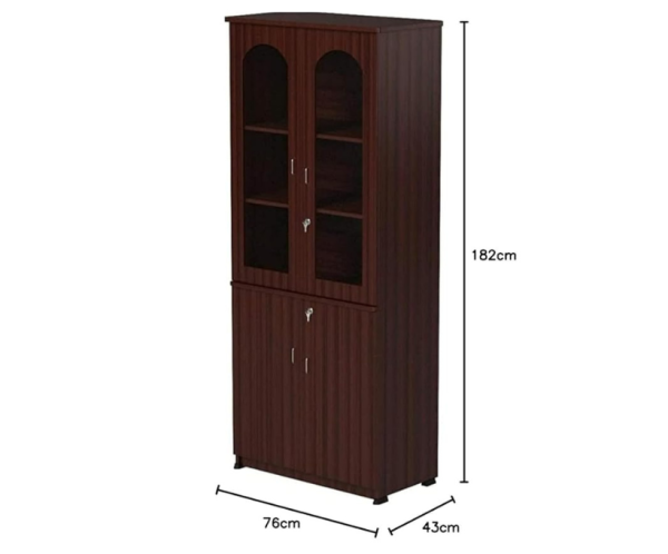 Book Shelf and Storage Unit | Dark wenge | Matte Finish