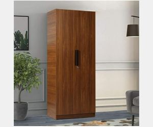 Double Door Wardrobe King Size with Drawer