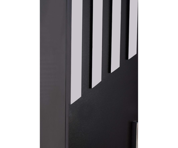 Wooden Double Door Wardrobe | Engineered Wood | Wenge Finish