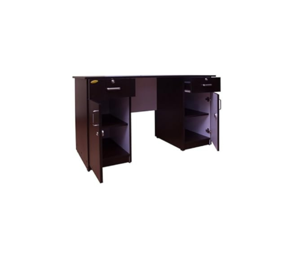 Office and Study Table in Brown color | Wenge