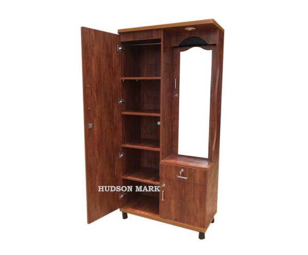Double Door Wardrobe in Nature Color