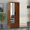 King Size Double Door Wardrobe with Mirror and Draw