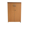 Wood Double Door Shoe rack | 3 Feet | Teak Finish Textured