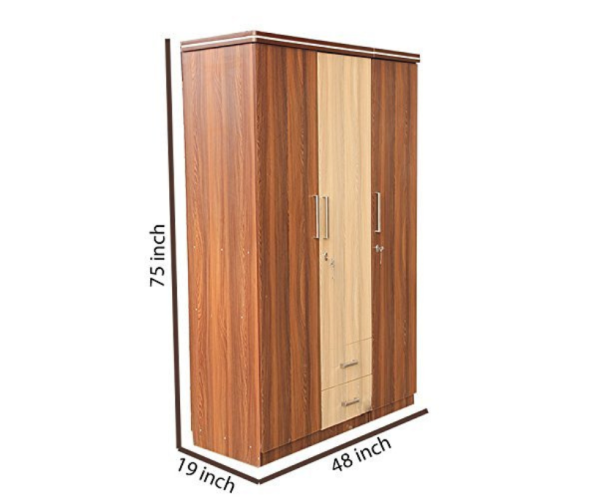 Super Deluxe Three Door Wardrobe
