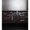 Leaf Textured Four Door Wardrobe