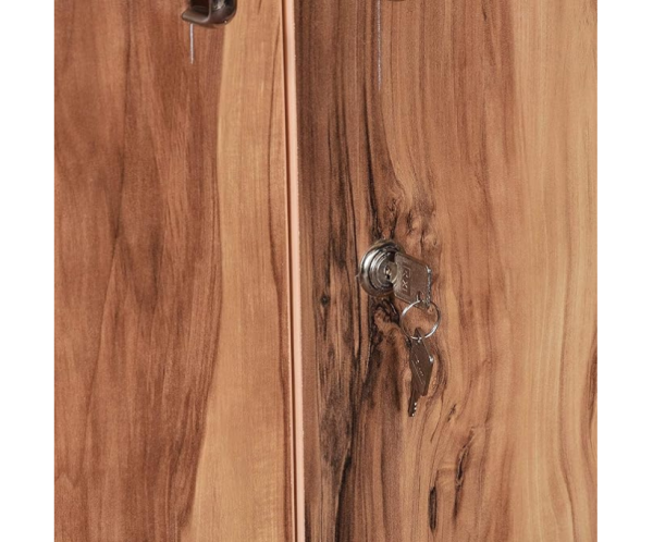 Tigress Teak Four Door Wardrobe