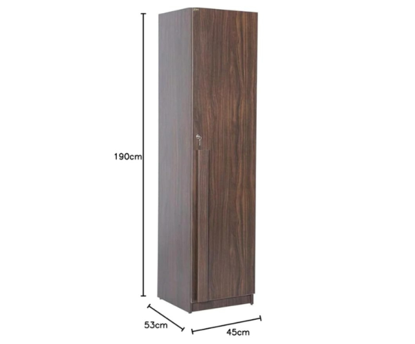 Single Door Wardrobe | Height : 75 | Width : 18inch | Depth : 21inch