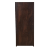 Luke Double Door Wardrobe in Walnut Finish with Mirror