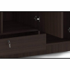 Three Door Particle Board Wardrobe | Wenge