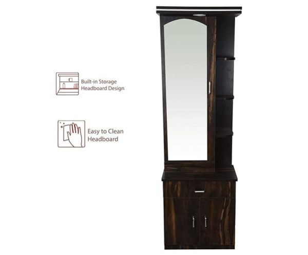 Dressing Table Apple Wood with Mirror