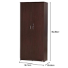 Premium Wardrobe in Brown Color