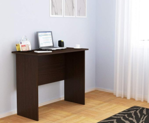 Laptop Table | Study Desk | Work from Home Table | Dark Walnut