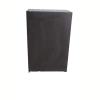 Wood Double Door Wardrobe 3 Feet | Black Textured