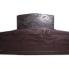 Black Queen Size Textured Bed with Storage