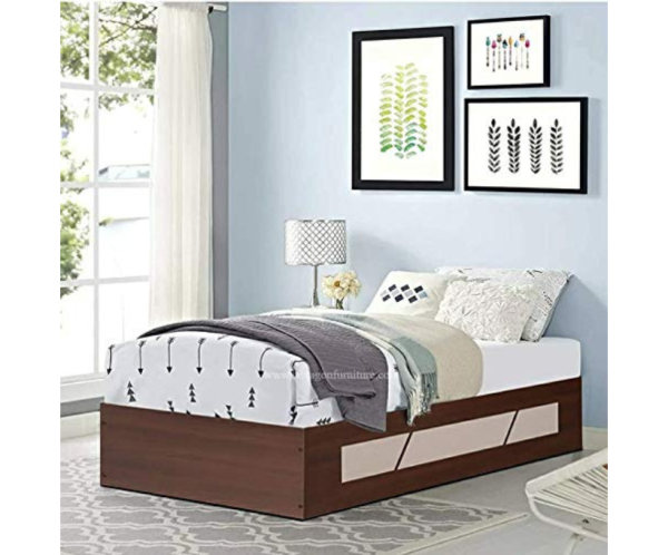 Engineered Wood Single Bed with Storage | King Size