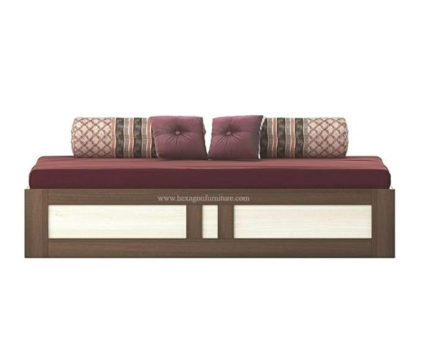 Engineered Wood Single Bed with Storage | Diwan with Storage | King Size