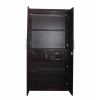 Mordern Brick Textured Double Door Wardrobe