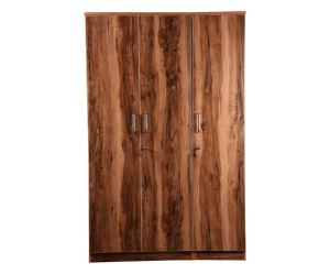 Tigress Teak Three Door Wardrobe | Standard Size