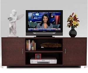 Wooden TV Entertainment Unit Table Set Top Box Stand TV Cabinets for Living Room | Wenge