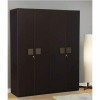 Four Door Wardrobe with Drawer and Shelves | with Locker and Hanging Space