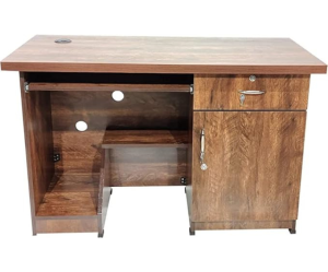 Office Table | Computer Table for Home and Office | Walnut Finished