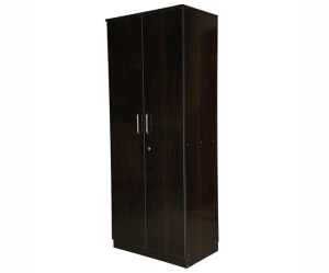Wooden Orchid Dark Double Door Wardrobe