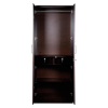 Orchid Dark Glossy Double Door Wardrobe