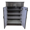 Cafe Wooden Walnut Shoe Rack | Standard | Brown