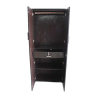Double Door Engineered Wood Wardrobe | Black Textured