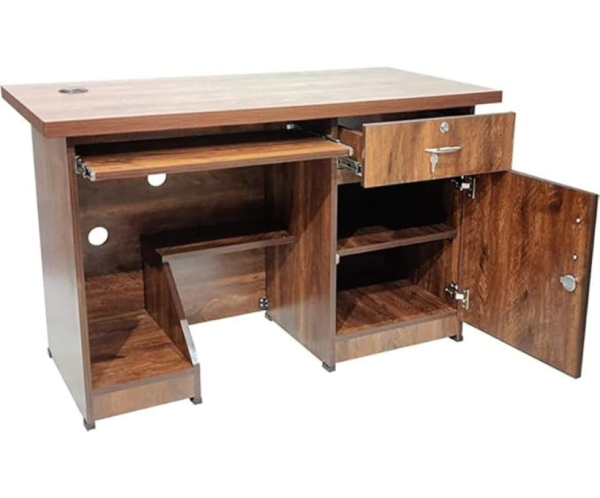 Office Table | Computer Table for Home and Office | Walnut Finished